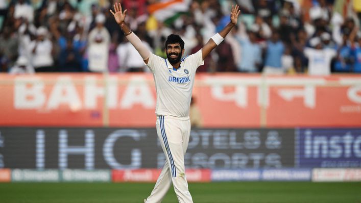 Jasprit Bumrah helped India bowl England out for 253