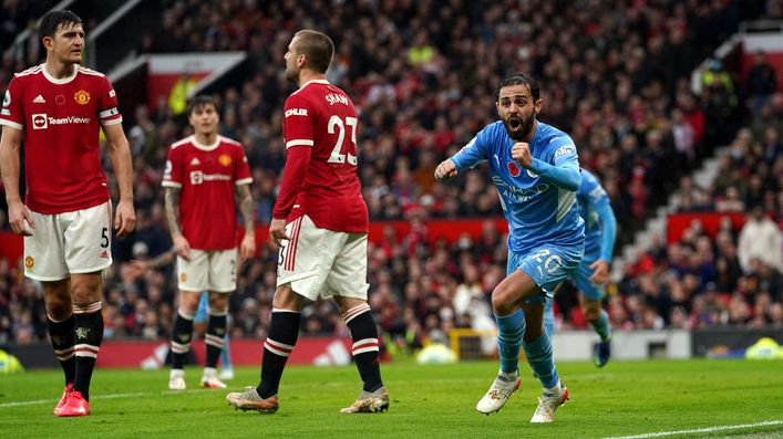 Manchester City will look to inflict another defeat on local rivals Manchester United