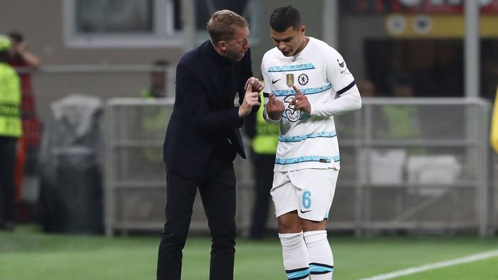 Graham Potter must do without Thiago Silva for the foreseeable future