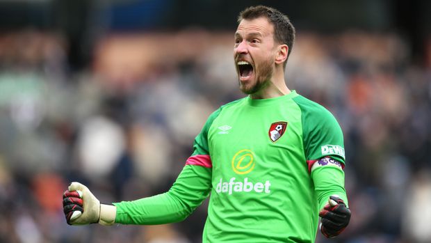 Neto kept a clean sheet for Bournemouth at Burnley