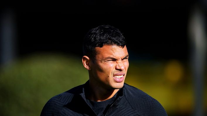 Thiago Silva is one of several Chelsea players out injured