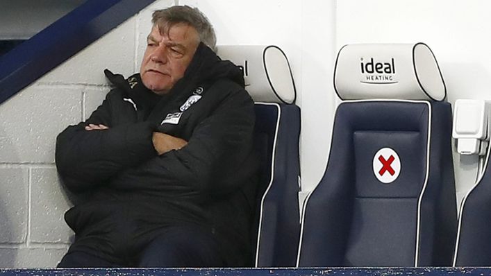 Sam Allardyce does not hold much hope for West Brom