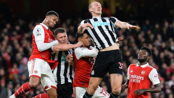 Newcastle meet Arsenal on Sunday afternoon