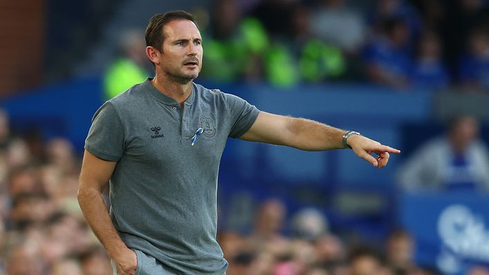 Frank Lampard will hope history can repeat itself at Goodison Park