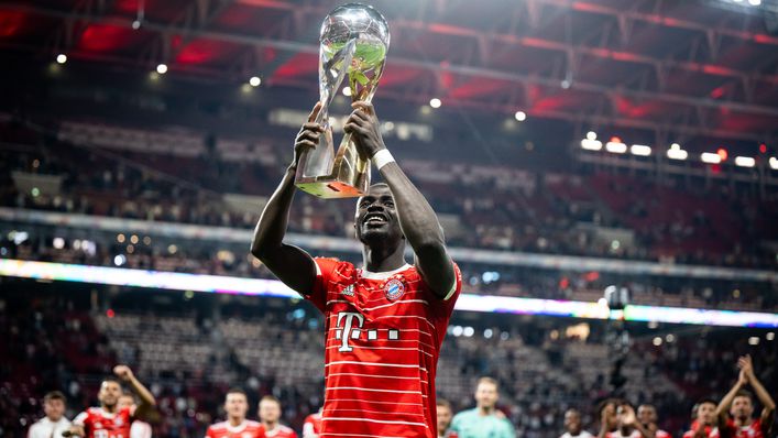 Sadio Mane was on target in Bayern Munich's DFL-Supercup win against RB Leipzig