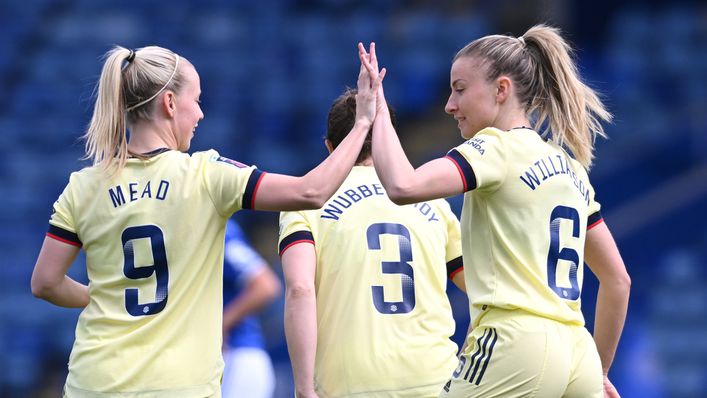 Golden Boot winner Beth Mead and England captain Leah Williamson are team-mates at Arsenal