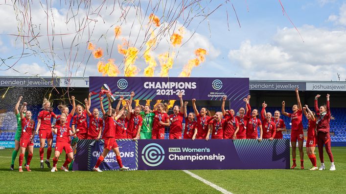 Liverpool are back in the WSL after winning the FA Women's Championship