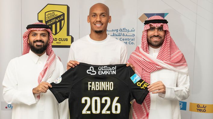 Fabinho left Liverpool to join Al-Ittihad (Credit: @ittihad_en)