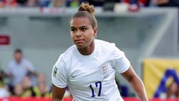 Nikita Parris scored England's second goal off the bench