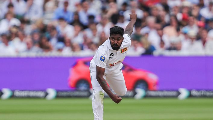 Sri Lanka's Asitha Fernando is the leading bowler in the series