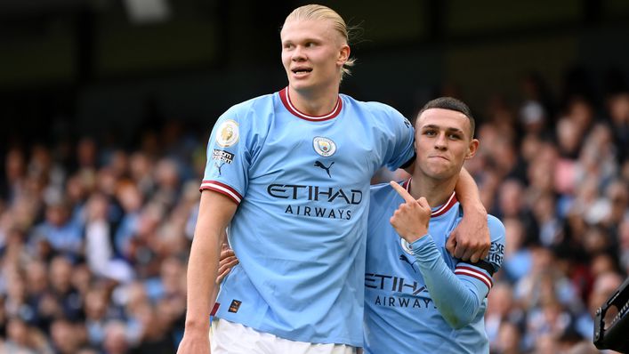 Erling Haaland and Phil Foden both scored hat-tricks as Manchester City thrashed Manchester United 6-3