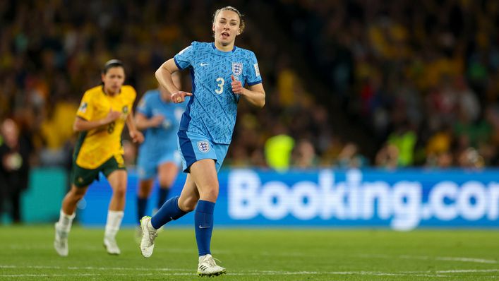 Niamh Charles made two appearances for England at the 2023 World Cup