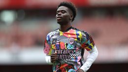 Arsenal forward Bukayo Saka has eased fears he could miss the World Cup