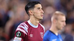 Defender Nayef Aguerd is set to feature for West Ham against FCSB tonight