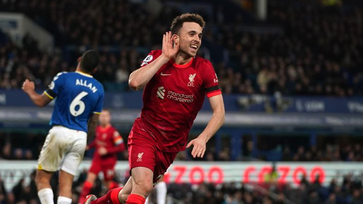 Diogo Jota is trying to cement his place in Liverpool's starting XI