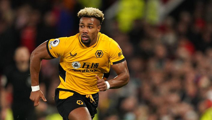 Wolves winger Adama Traore is being targeted by fellow Premier League side Everton