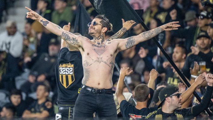 Los Angeles FC receive passionate support at the BMO Stadium