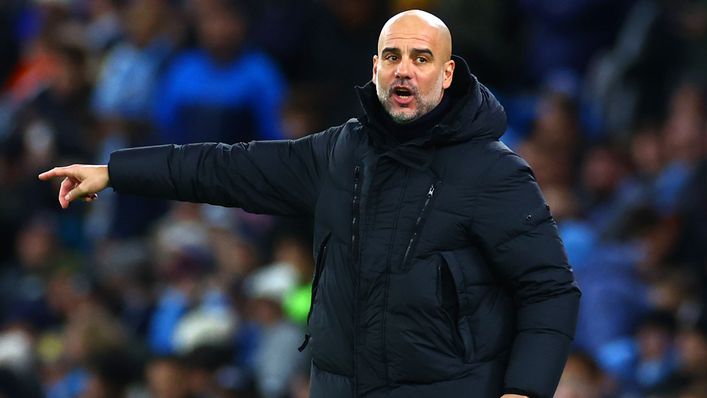 Manchester City boss Pep Guardiola takes his team to Newcastle on Saturday