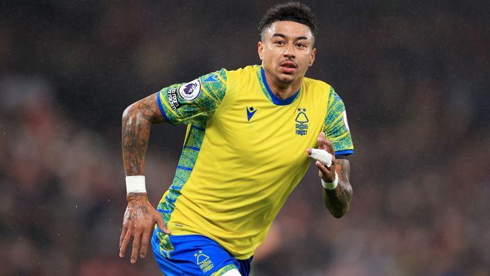 Jesse Lingard struggled with injuries during his time at Nottingham Forest