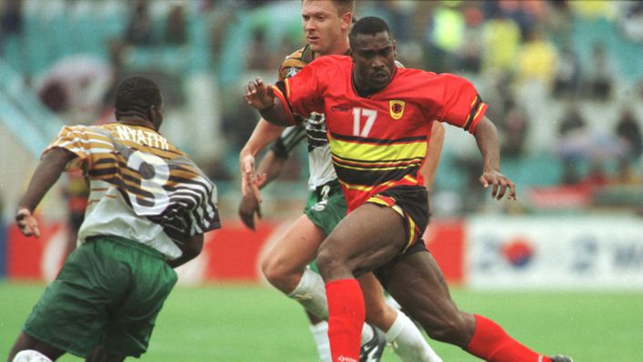 Angola made their AFCON debut in 1996