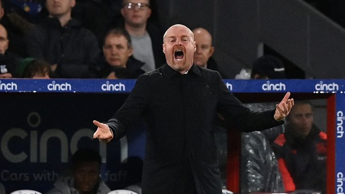 Sean Dyche was furious after Dominic Calvert-Lewin's red card