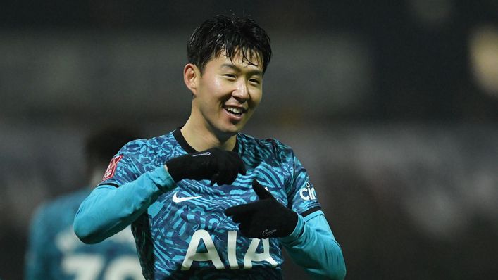 Heung-Min Son will hope to have restored confidence with his FA Cup brace last weekend