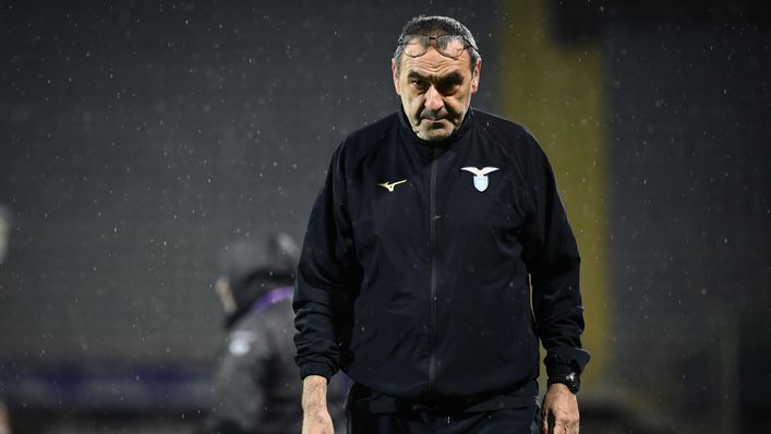 Maurizio Sarri's Lazio have lost three of their four matches since beating Bayern Munich in the first leg