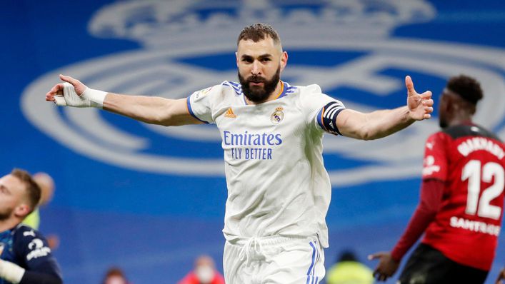 Karim Benzema is leading Real Madrid's charge for a 35th LaLiga championship