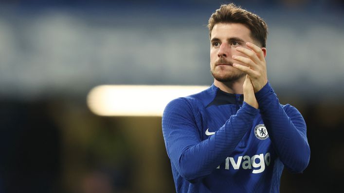 Mason Mount applauds supporters after being left on bench for Chelsea's defeat to Aston Villa