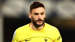 Hugo Lloris played his first Tottenham game since February in the 1-1 draw with Everton