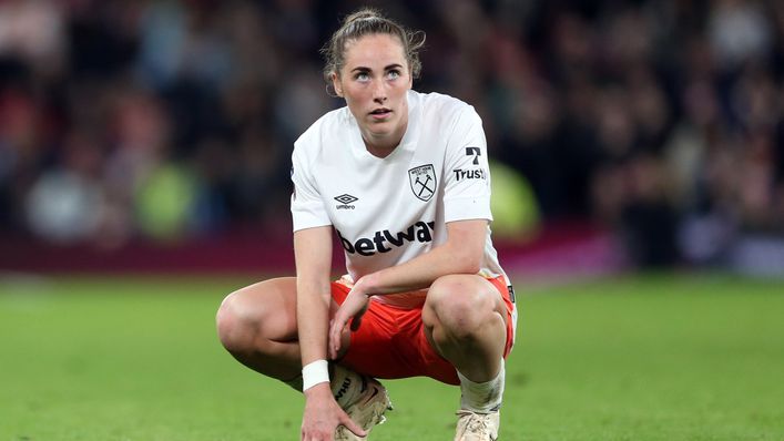 Lucy Parker has her sights set on playing at the London Stadium