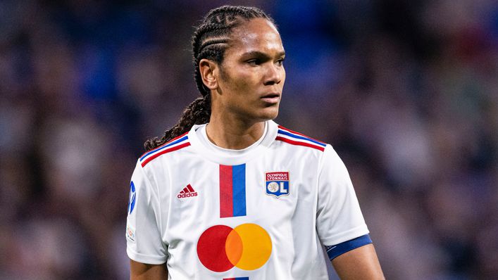 Wendie Renard is a towering presence in defence for both Lyon and France