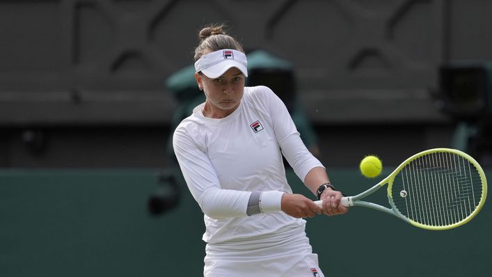 Barbora Krejcikova was the Wimbledon champion last year but faces a tough challenge now