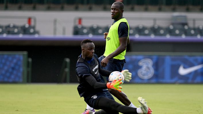 Edouard Mendy and Kalidou Koulibaly know each other well from international duty