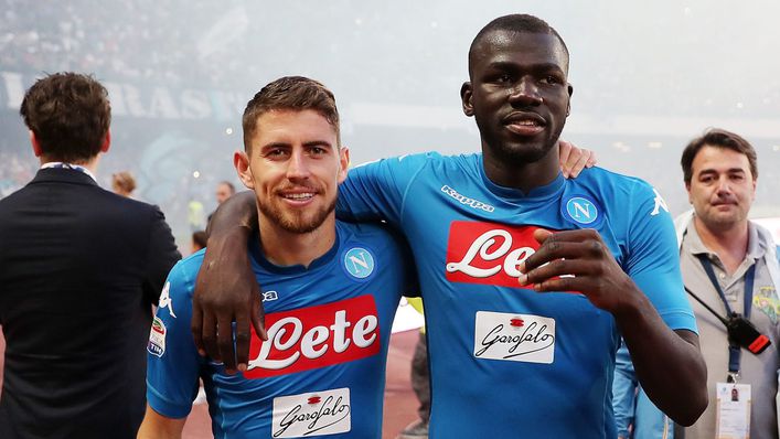 Jorginho and Kalidou Koulibaly previously played together at Napoli