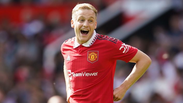 Donny van de Beek is hoping to finally make an impact at Manchester United this term