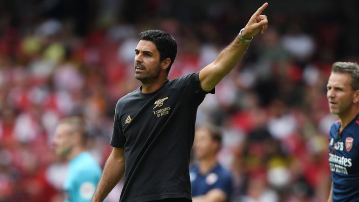 Gary Neville has doubts about Mikel Arteta's ability to guide Arsenal back into the top four