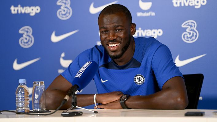 New arrival Kalidou Koulibaly is clearly relishing life at Chelsea