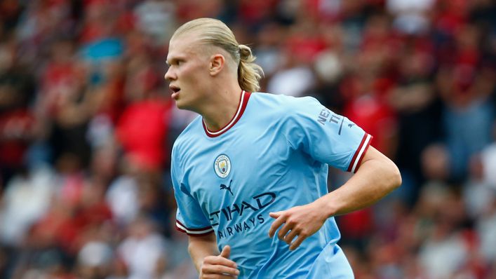 Manchester City new boy Erling Haaland is not fazed by the pressure on him