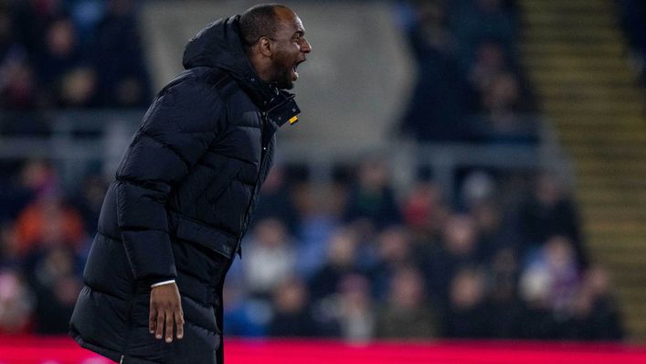 Patrick Vieira was axed as Crystal Palace boss back in March