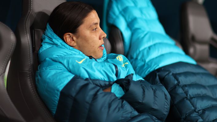 Sam Kerr may be forced to start on the bench against Denmark as she did against Canada