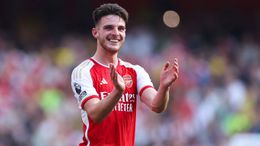 Declan Rice scored as Arsenal beat Manchester United