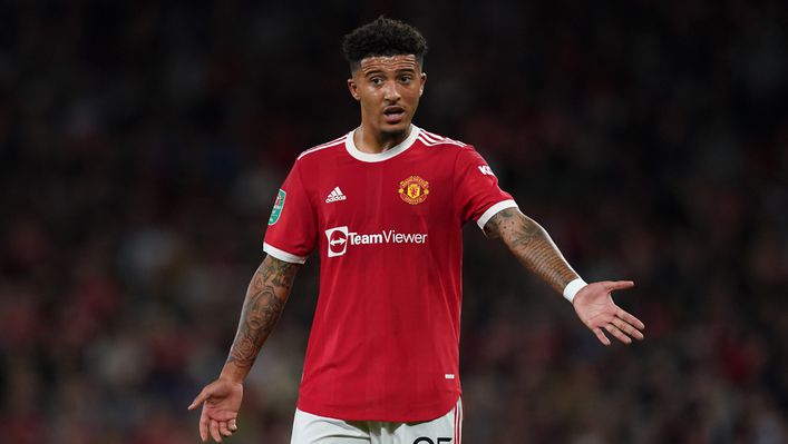 Jadon Sancho's struggles at Manchester United could yet impact his England spot