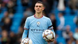 Phil Foden scored three of Manchester City's six goals against Manchester United last Sunday