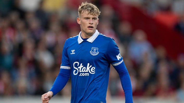 Jarrad Branthwaite has impressed at Everton this season