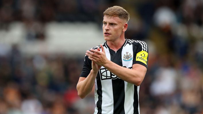 Harvey Barnes is expected to be a driving force for the visitors for Newcastle's trip to Everton