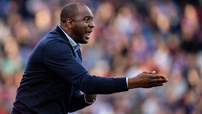 Patrick Vieira's Crystal Palace side are on an impressive run of form