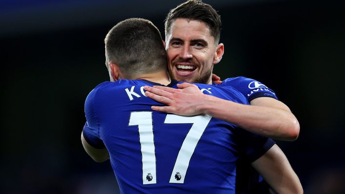 Jorginho and Mateo Kovacic have struck up a great relationship in Chelsea's midfield