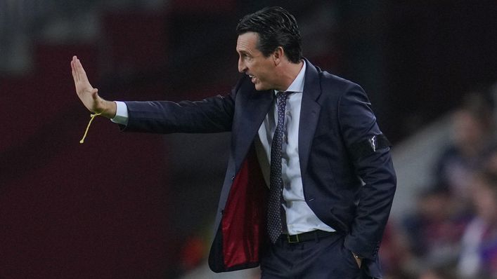 Unai Emery faces a baptism of fire as Aston Villa boss as the hosts look to end a 27-year wait for a league win