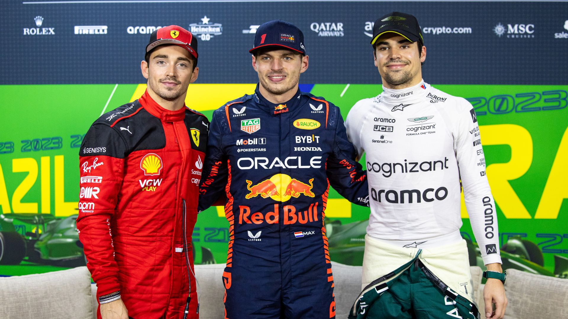 Max Verstappen on pole after 'insane' Brazil qualifying - The